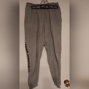 Under Armour Men's Heather Gray Joggers